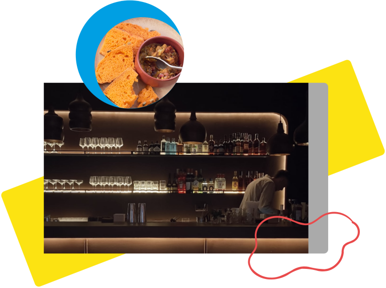 Rasa. There are places where you eat. And there are places where things happen